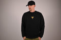 Crew neck black