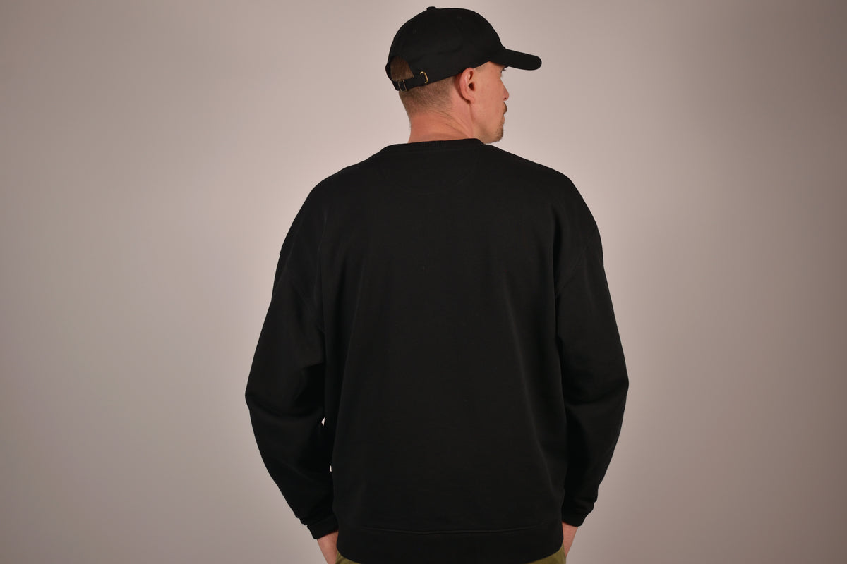 Crew neck black