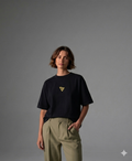 Premium Oversized T-Shirt schwarz
